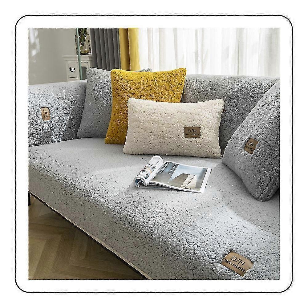 2025 Velvet sofa cover, L shape sofa throws, corner sofa cover, ultra soft sofa protector
