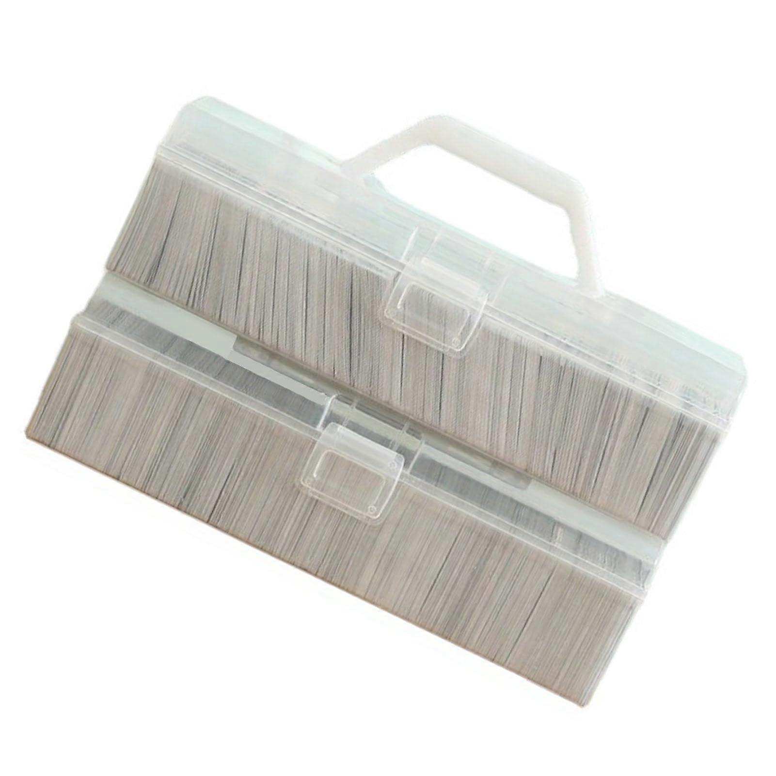 Transparent Card Organizer, Portable and Durable Handheld Storage Box with Flip Lid and Large Capacity, Versatile Use for Playing Cards or Small Items