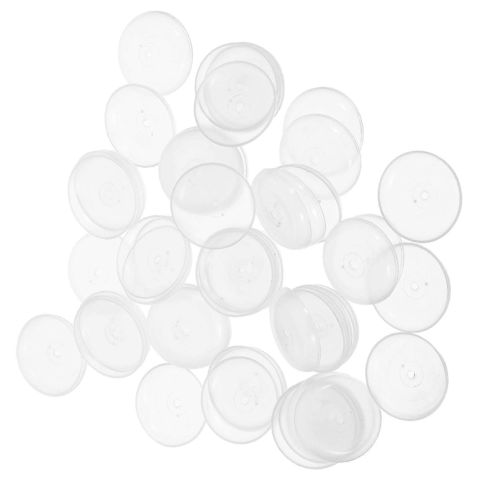 Clear Candle Drip Protectors for Home Use Lightweight PP Tray 200pcs Transparent Taper Candle Wax Holder