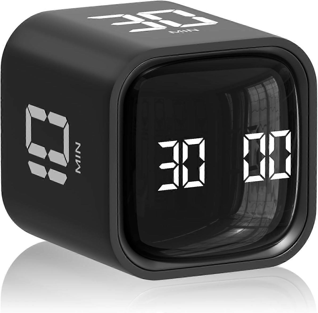 2025 latest cube pomodoro timer, desk efficiency timer, 5/10/30/60 minutes and