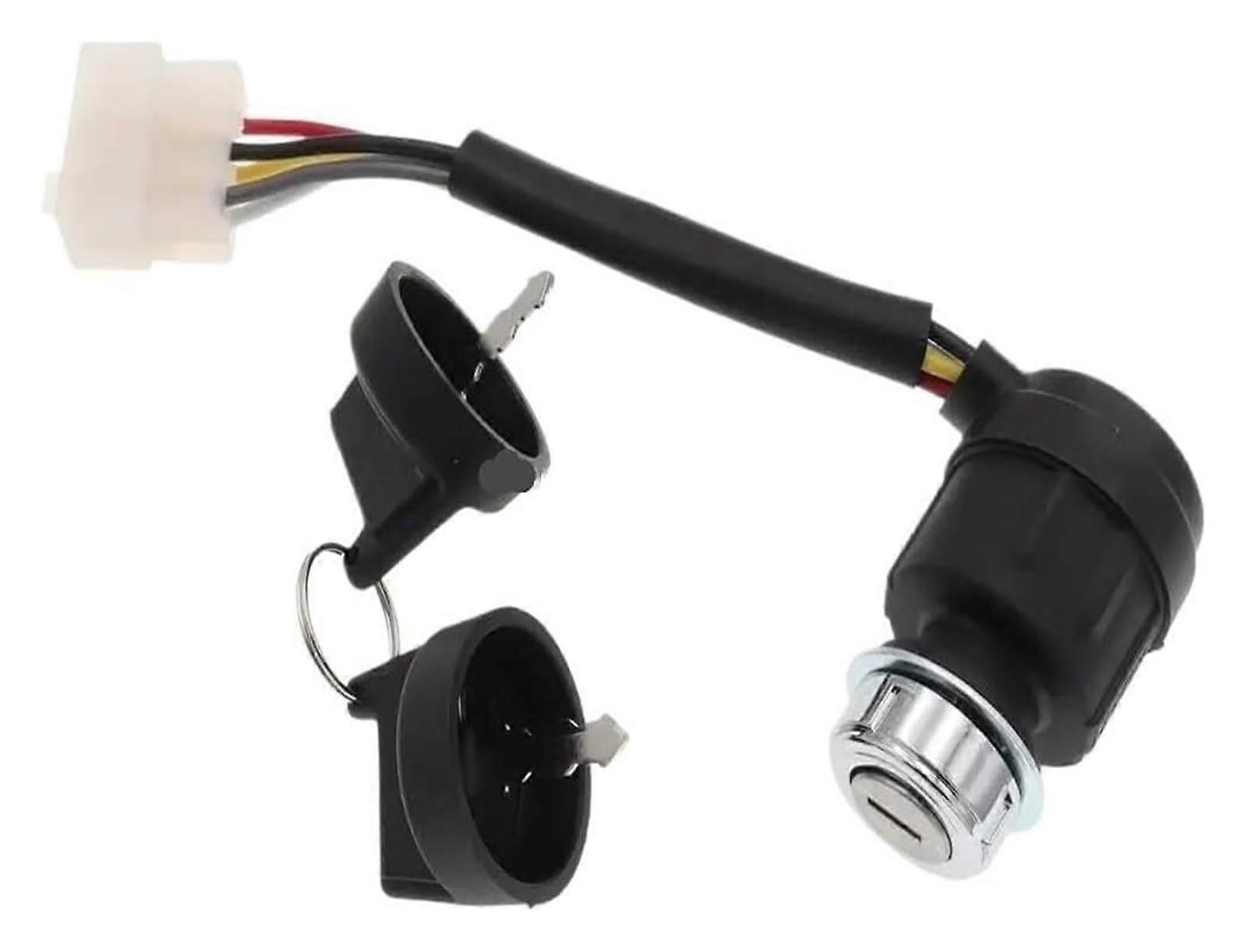 5pin ignition switch starter key JK4252, compatible with generator KGE6500E