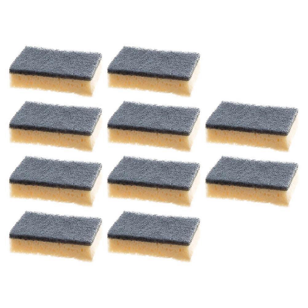 Kitchen Cleaning Sponge 10Pcs Black Versatile Cleaning Wash Sponge Set