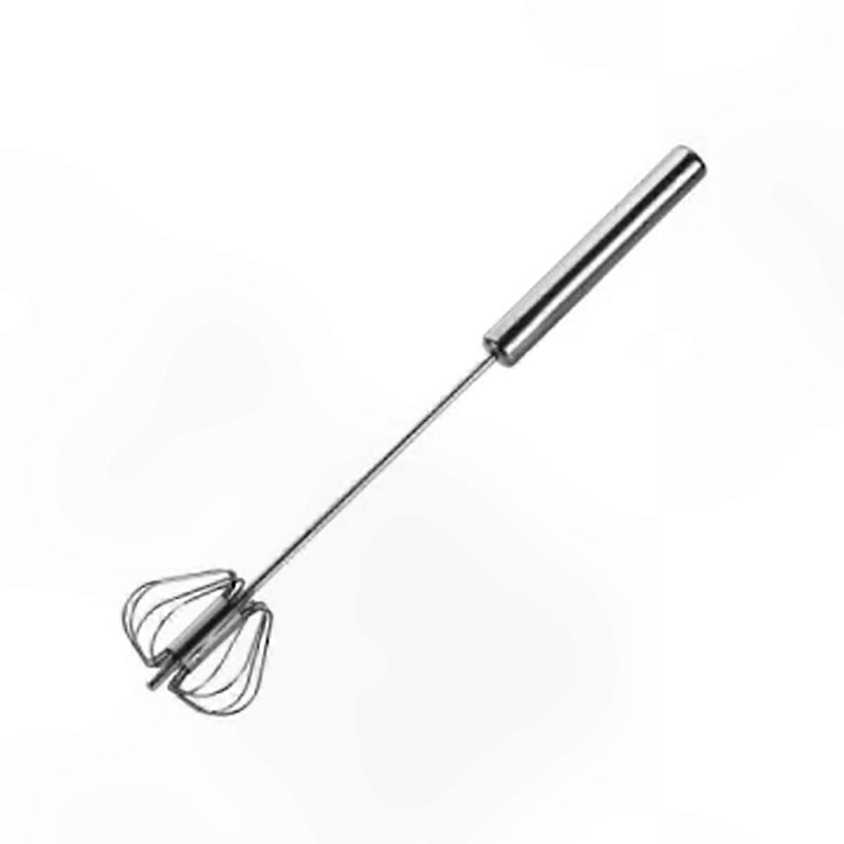 Batedor semiautomático de 12 polegadas, aço inoxidável, cor primária