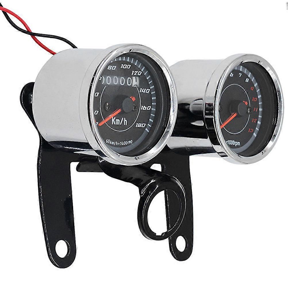 Motorbike Indicators Motorcycle LCD Speedometer Motorcycle Riders Assorted Color Odometer 1 Set