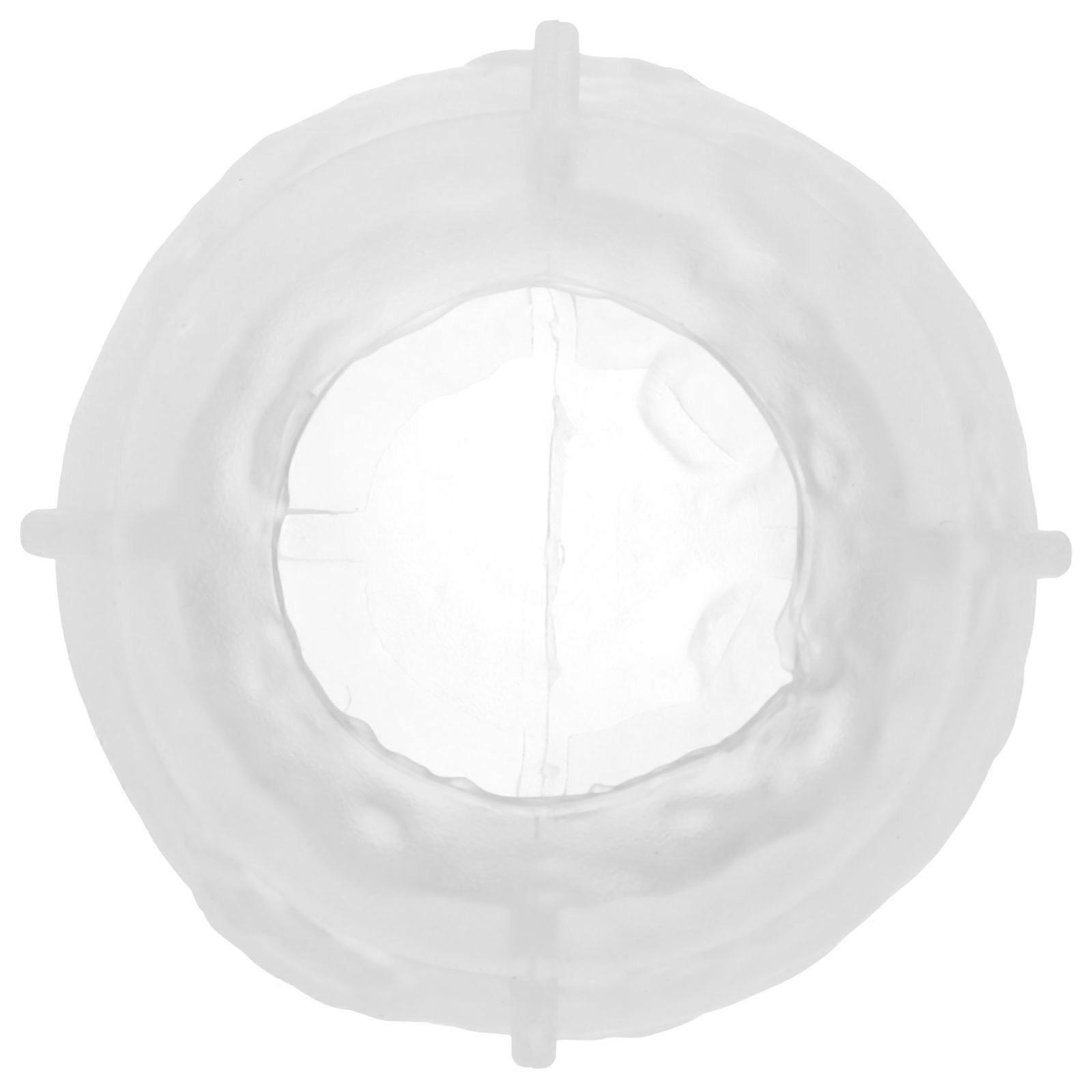 DIY Scented Candle Making Mold with Safe NonStick Silicone for Easy Clean and Demold White