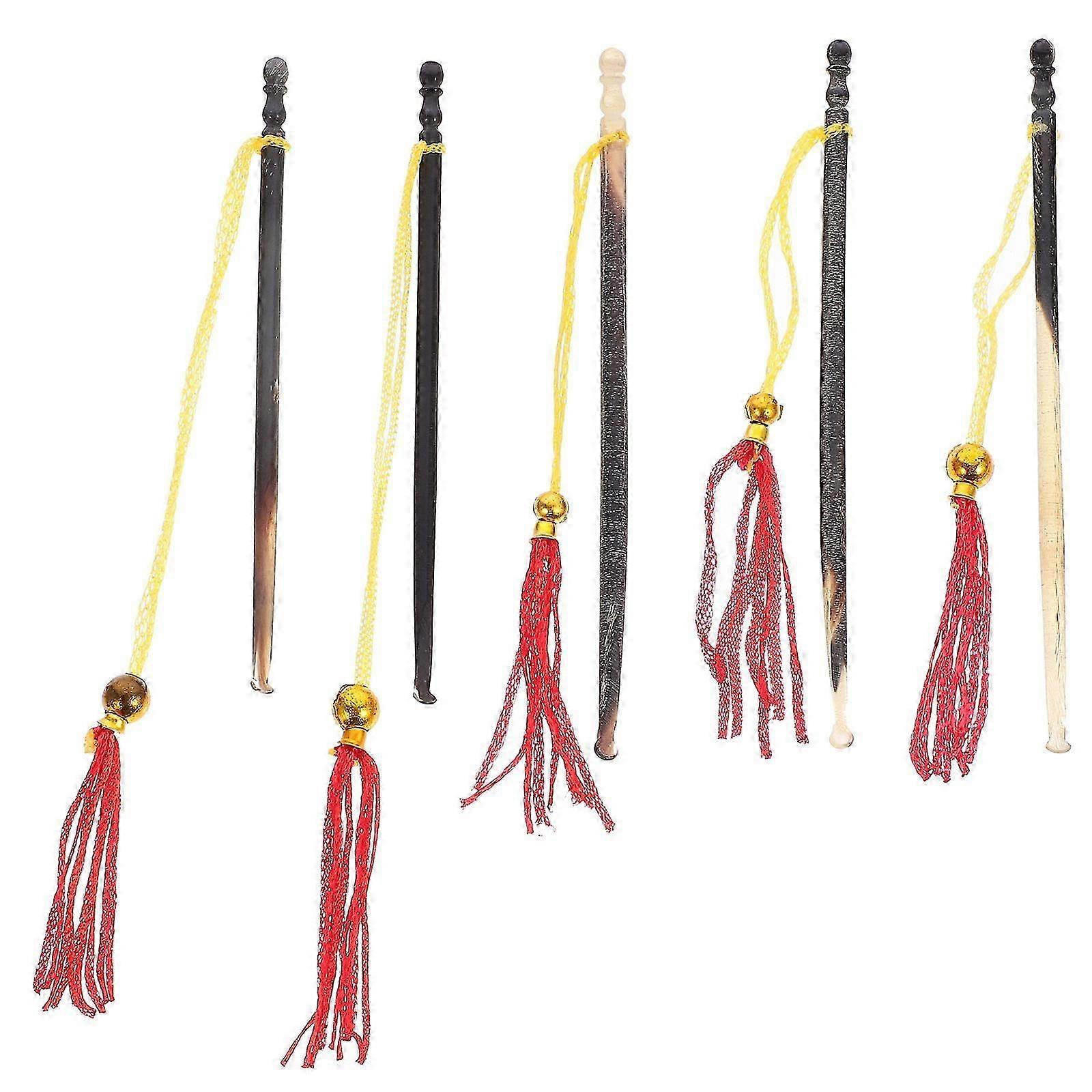 Earpicks Ear Wax Removal Use Spoon Shaped Horn 5Pcs