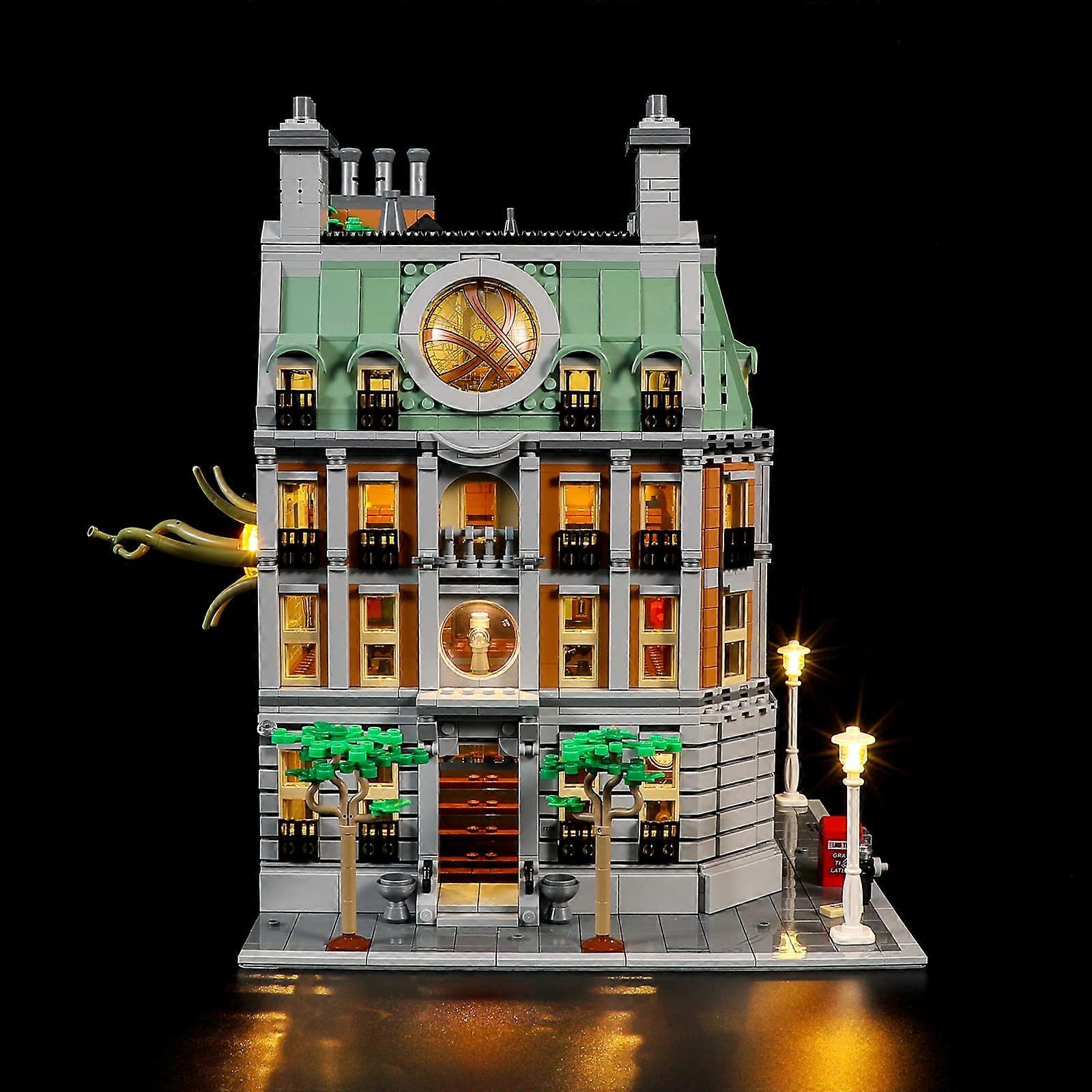 Light Set for 76218 Sanctum Sanctorum LED Lighting Set Compatible with Building Blocks Model Model Set Not Included