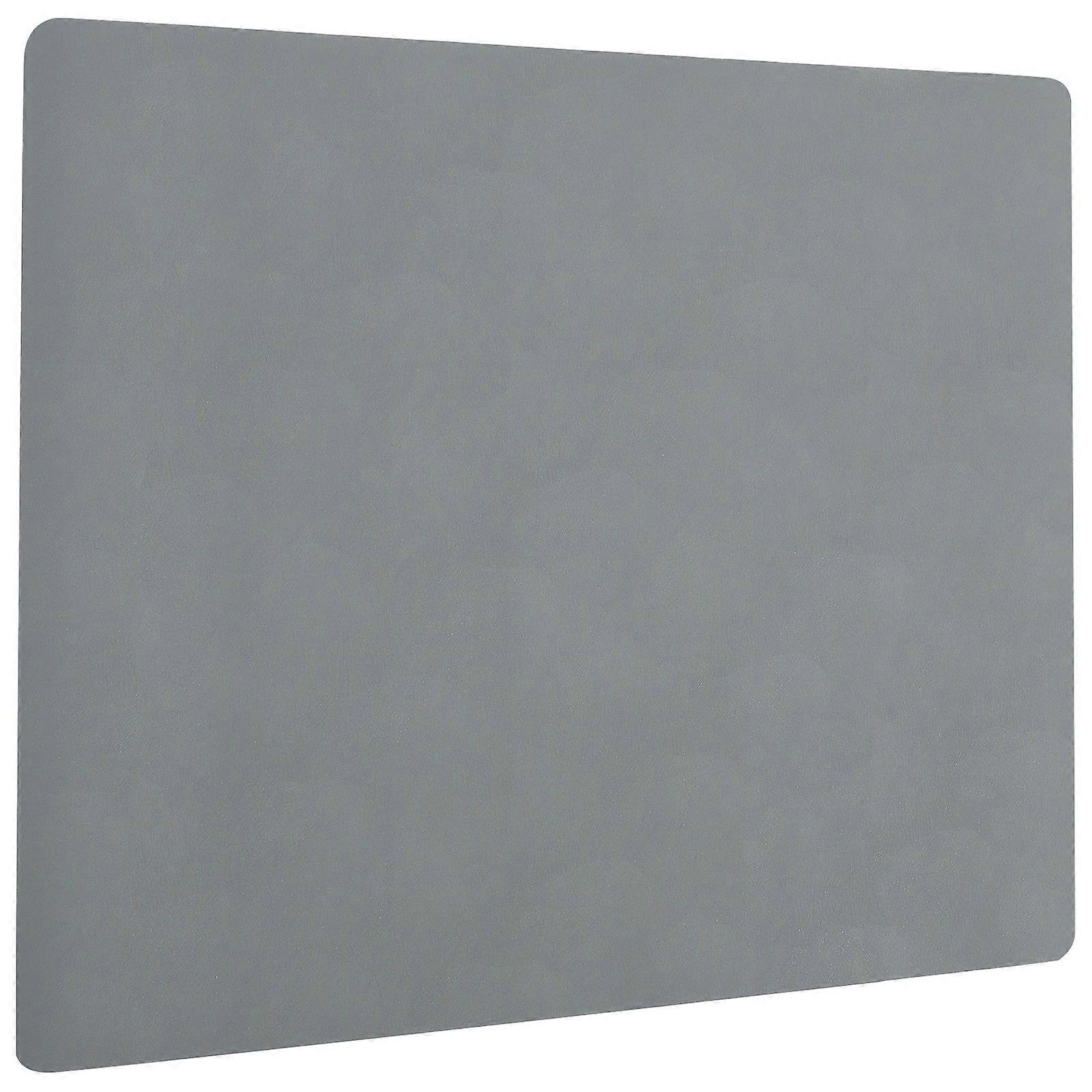 Water Absorbent Dish Drying Pad Quick Drying PU Mat for Home Use Dark Grey