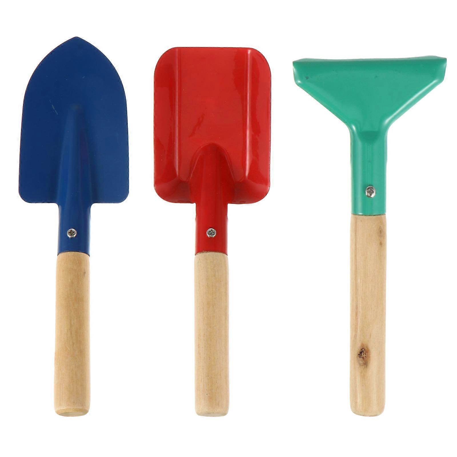 Kid-Friendly Gardening Trowel and Rake, Sturdy Construction with Comfortable Grip