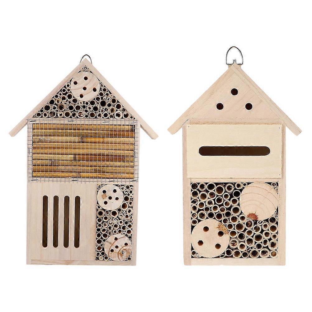 Nature-inspired Bee House, Supporting Local Pollinators in Gardens
