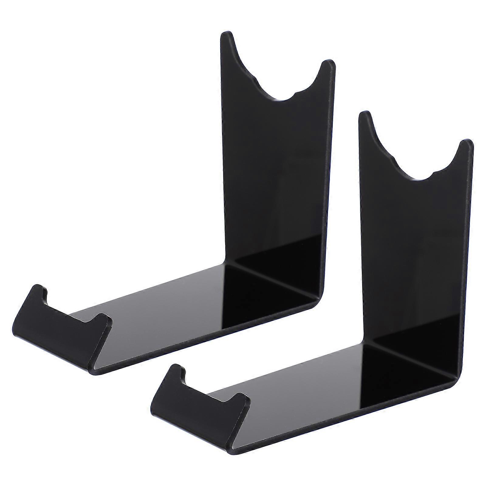 Clear Display Stand Multi-Functional Display Rack Plastic Storage Rack Electric Shopping Mall 11X8.5X4.5CM Display 2Pcs
