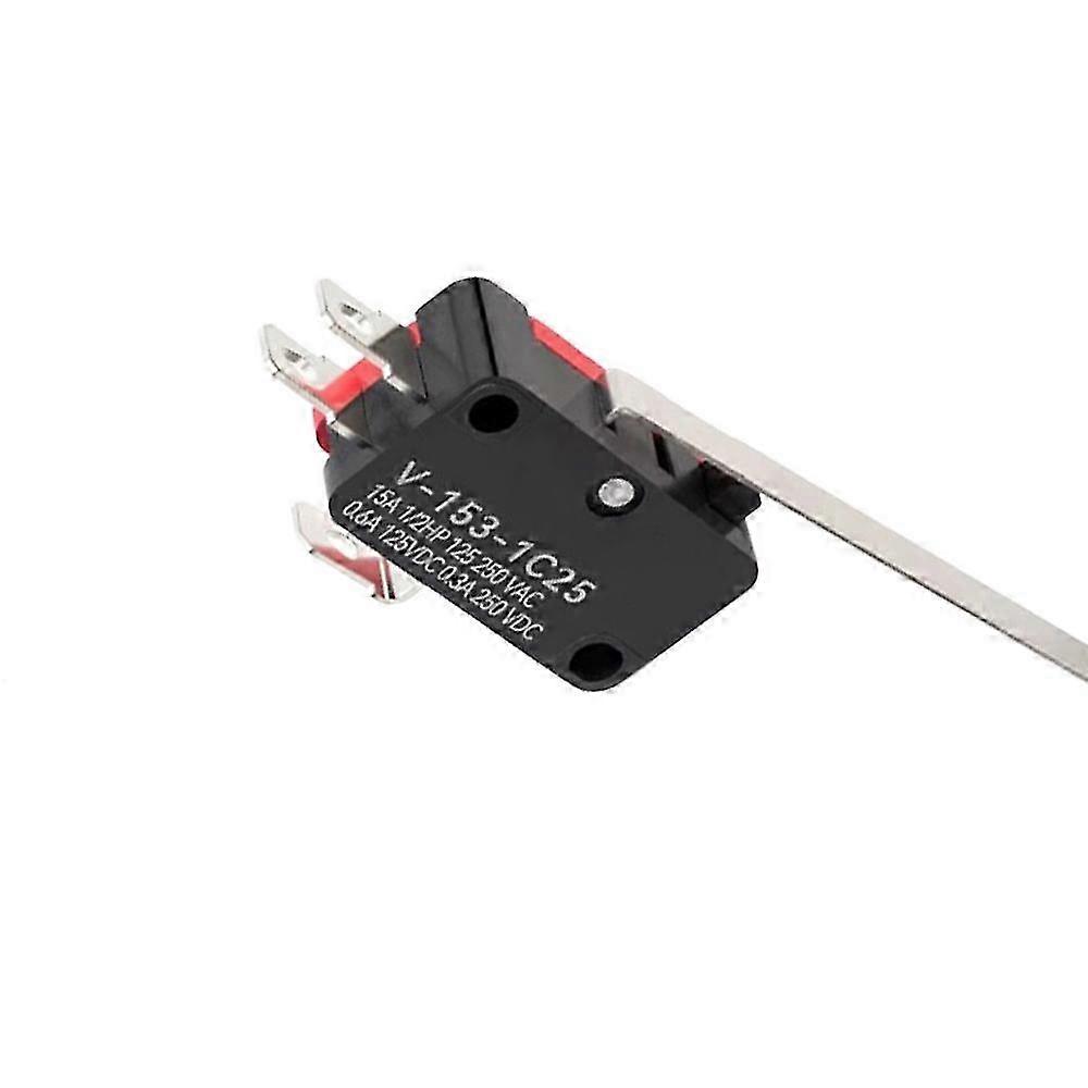 10PCS Micro Roller Long Lever Arm Normally Open Close Limit Switch V-153-1C25tT SZRH A-YH