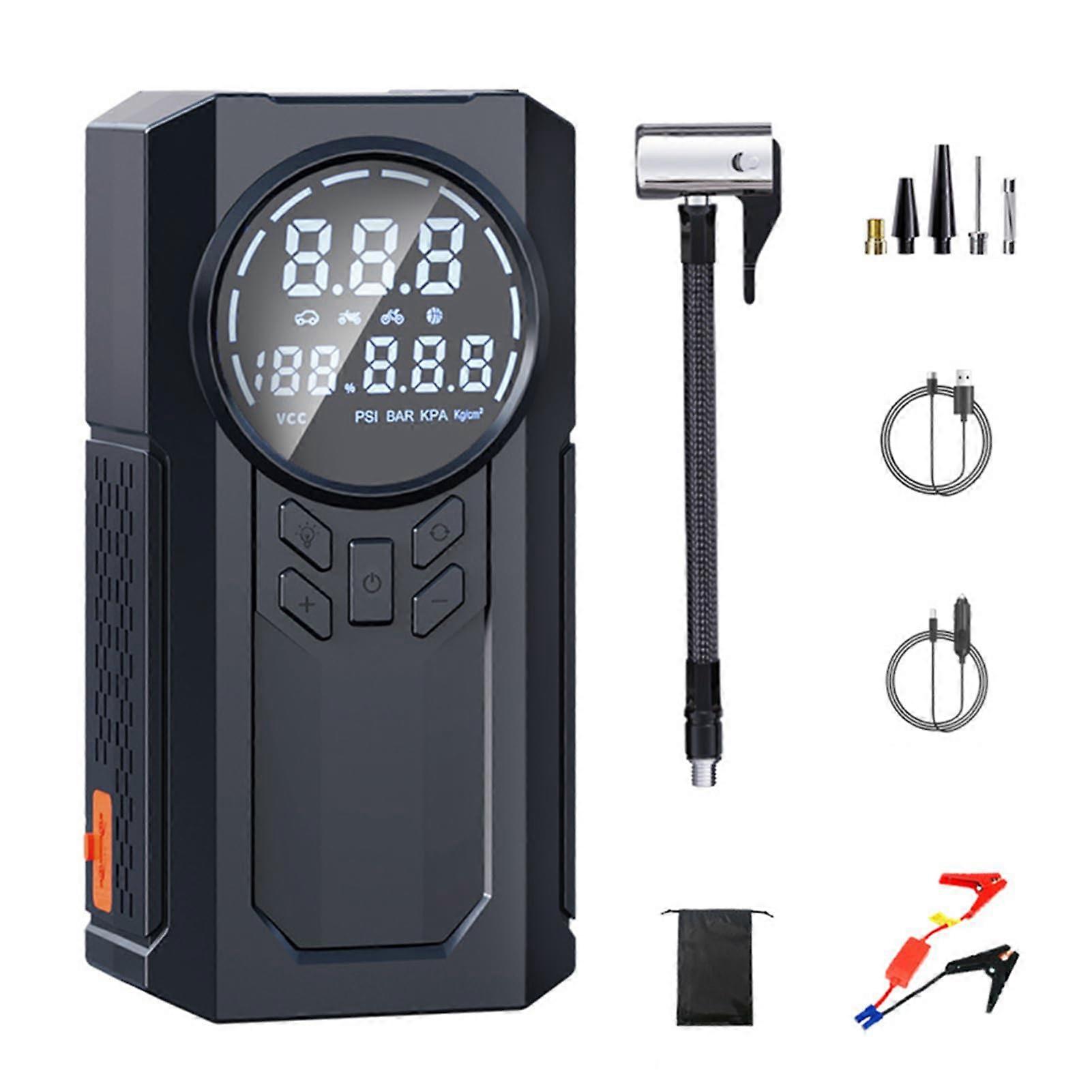 Portable starter with 8000mAh car battery jumper starter battery pack