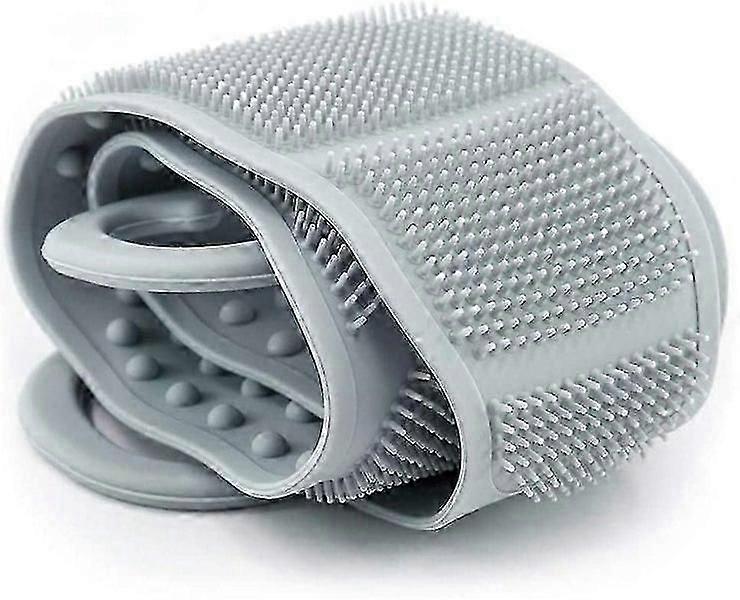Silicone Back Scrubber with Double-Sided Cleaning and Peeling