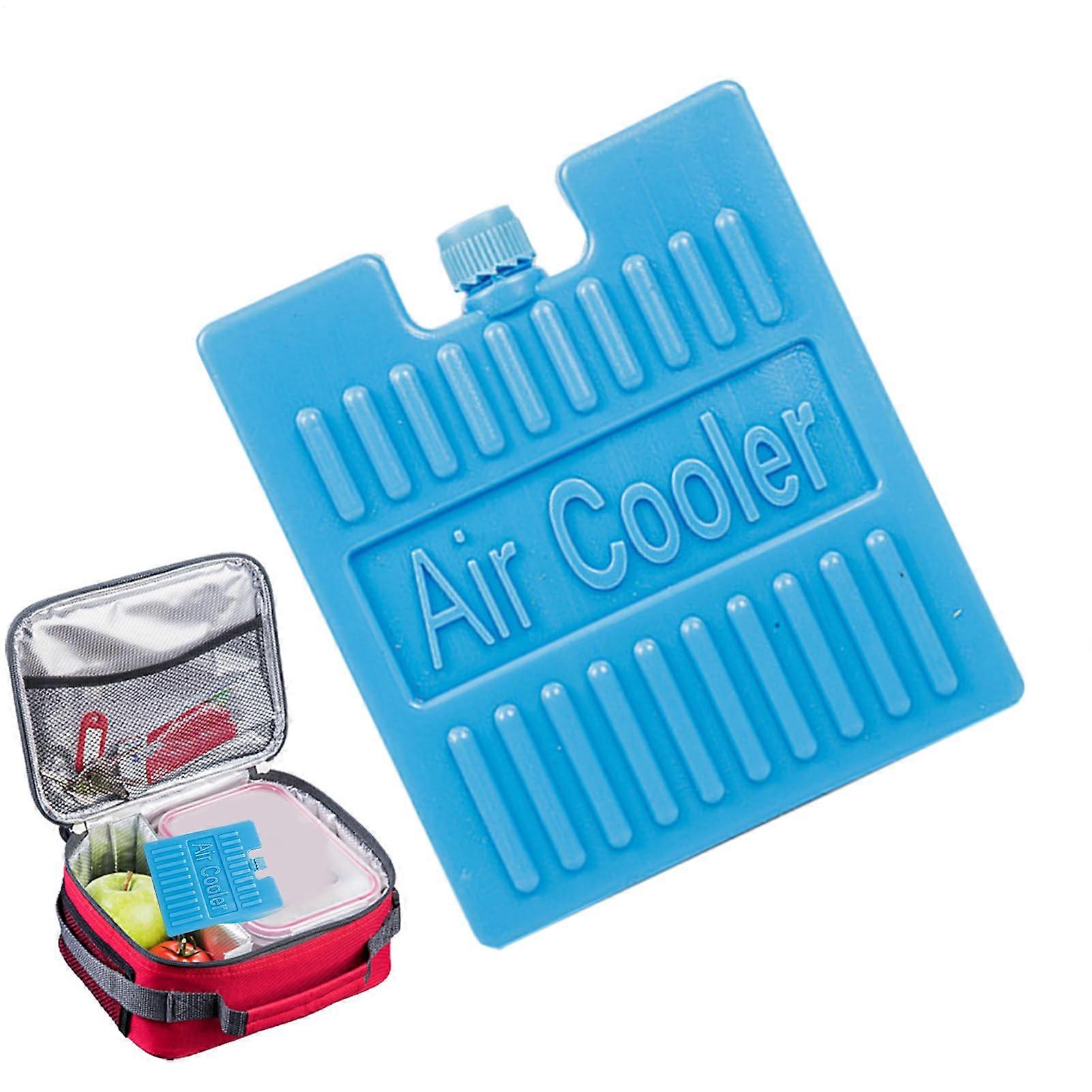 Portable Reusable Cooling Gel - Efficient Water Cooler for Air Conditioning Tanks, Lightweight Ice Plates for Summer Use
