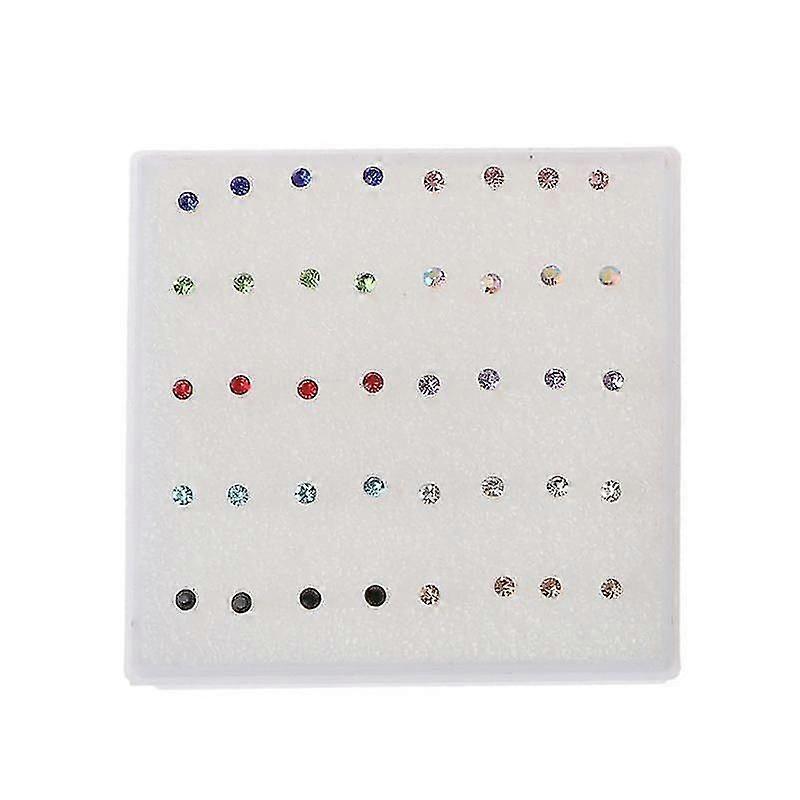 Ear sticks for sensitive ears 20 pairs hypoallergenic stud earrings