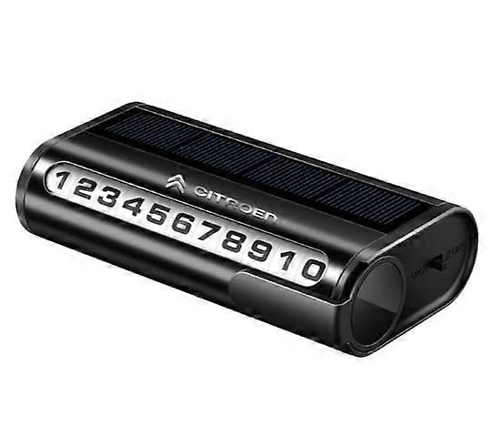 Temporary Parking Card for Citroen C2 C3 C4 C5 C6 C3-XR C4X C5X, Car Interior Accessories, Hidden Parking Plate, Decorations