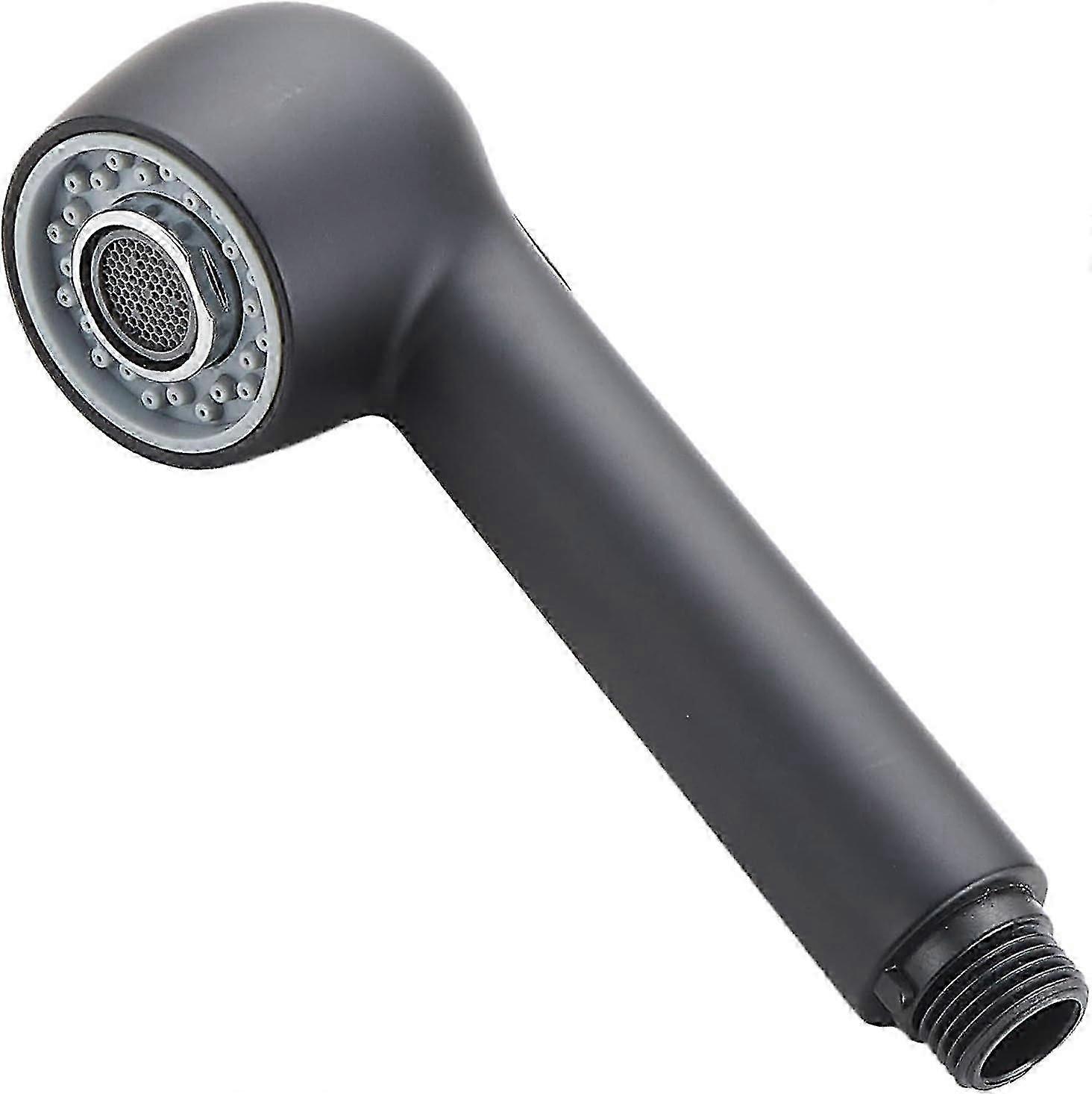G1/2 Handbrause Wasserhahn Küche Duschkopf Spray Ersatz für Badezimmer Mattschwarz