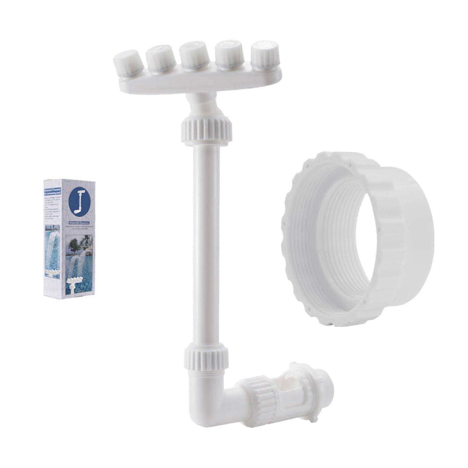 Terrace Water Feature Adjustable Waterfall Pool Spray A5 Decorative Pool Sprayer Summer Spray Toy Cooling Accessory