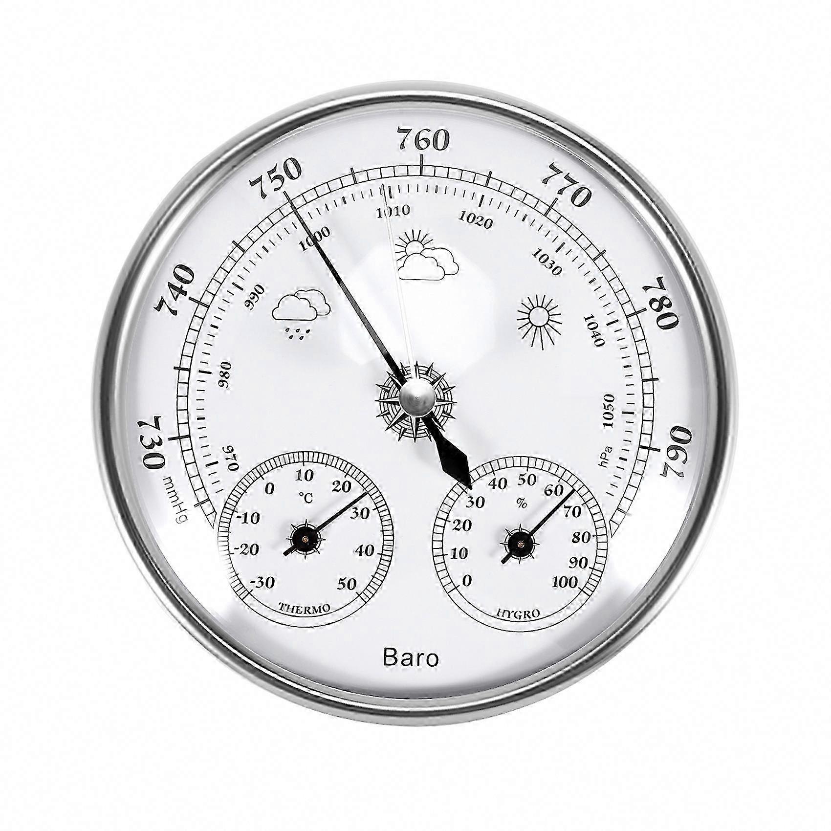 Wall Mounted Digital Thermometer Hygrometer Barometer High Accuracy Weather Station for Home