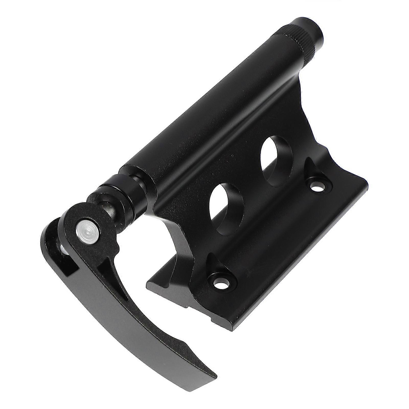 Bike Block Fork Mount Fork Mount Bicycle Fork Professional Use Black Aluminum Material Quick Release Lever 1Pack