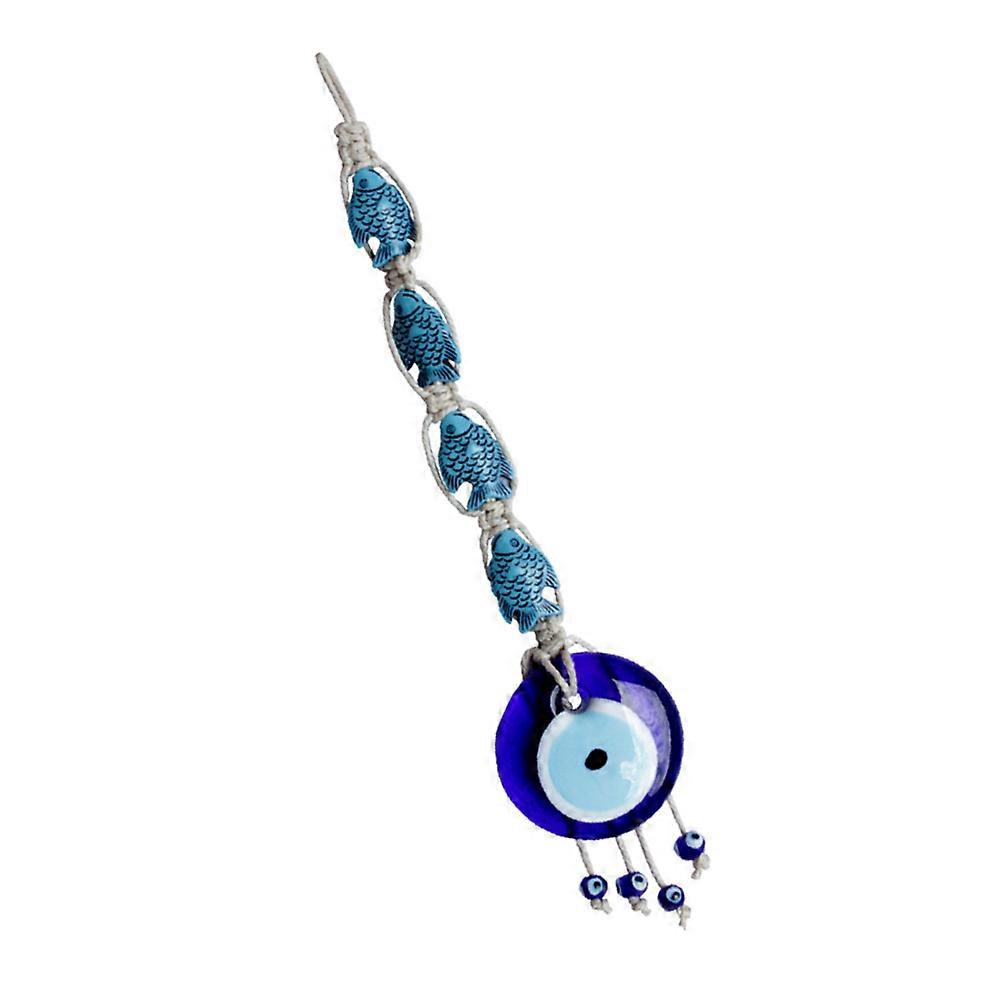 The **"Devils Eye Hanging Decor"** is a unique and eye catching inspired decorative item, often used to add a touch of cultural flair and to any