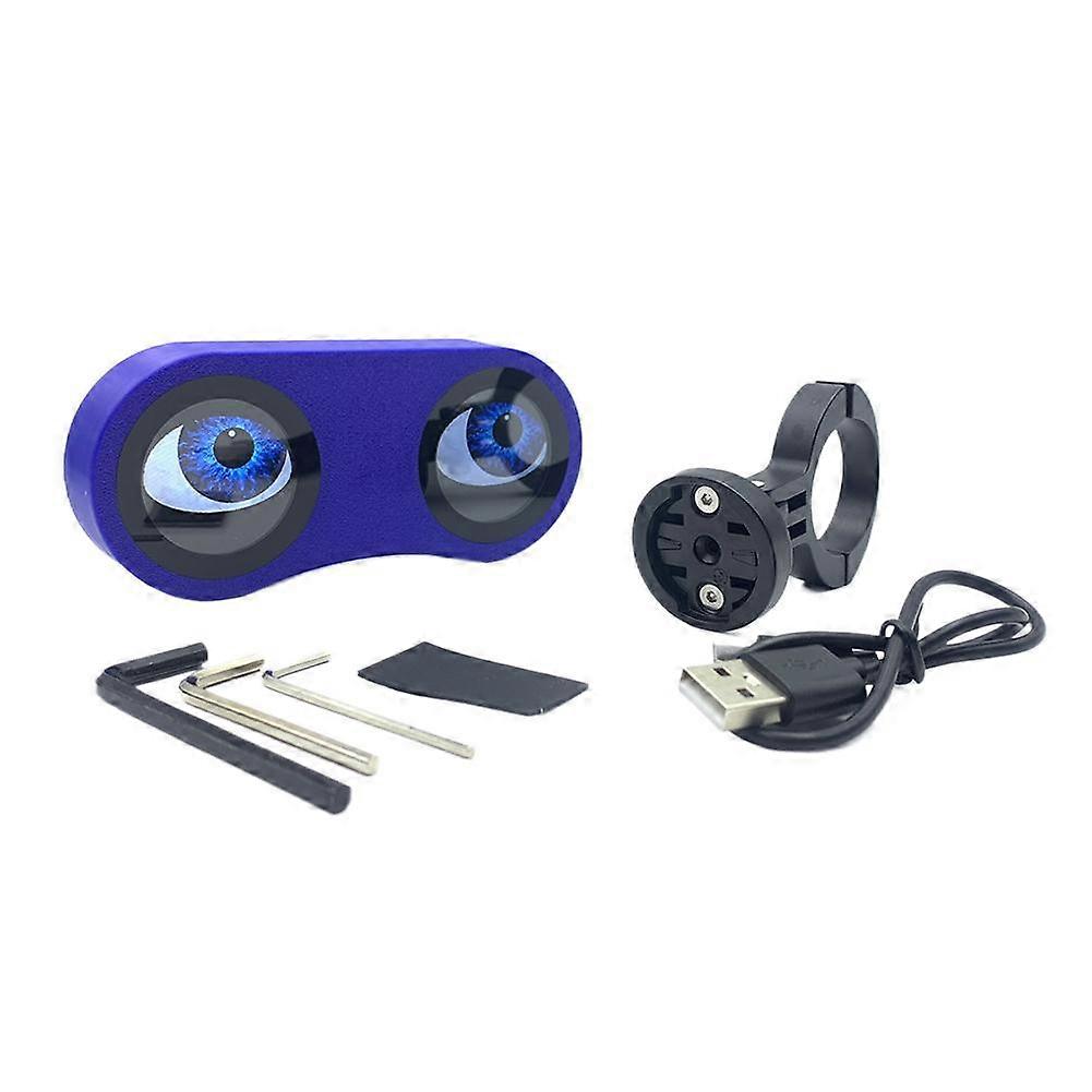 Devil Eye Lights - Multicolor Dynamic USB Rechargeable Bike Light for Night Safety & Style