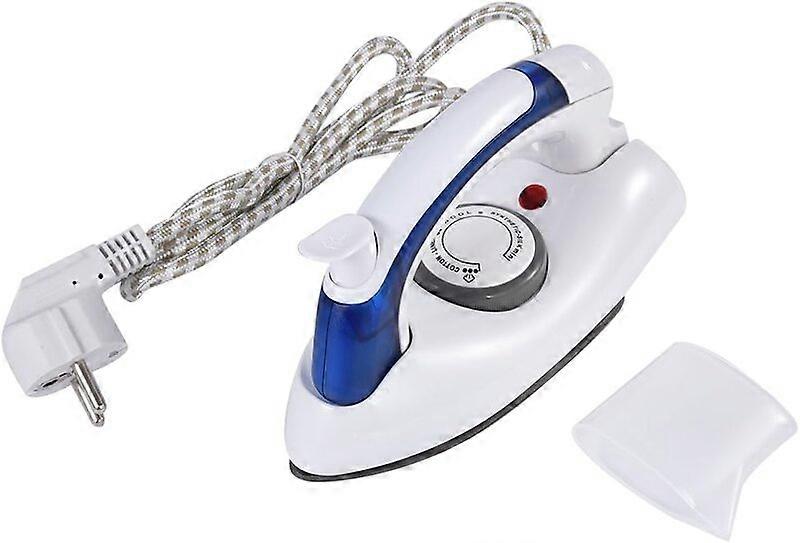 Travel mini iron, spray wrinkle removal, automatic temperature control