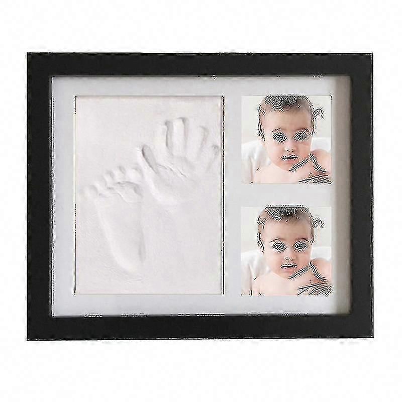 Baby Handavtryck Fotavtryck Kit Minnessak för Nyfödda Pojkar Flickor