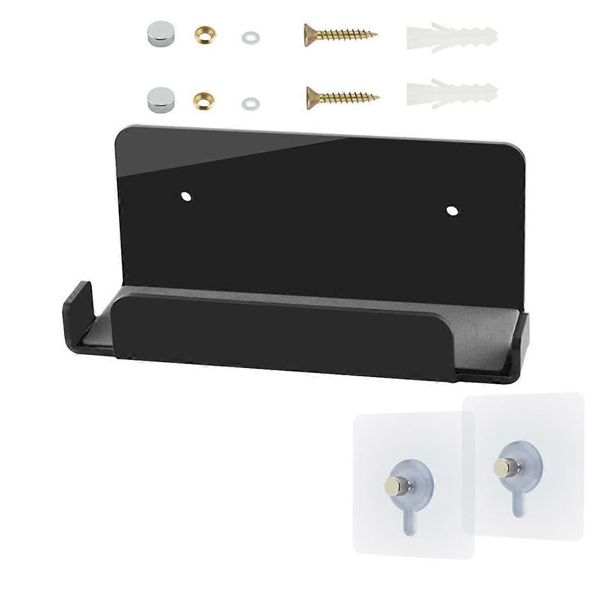 1Pc Wall-Mounted Storage Stand for Consoles & A Storage Rack for Game Console Accessories A