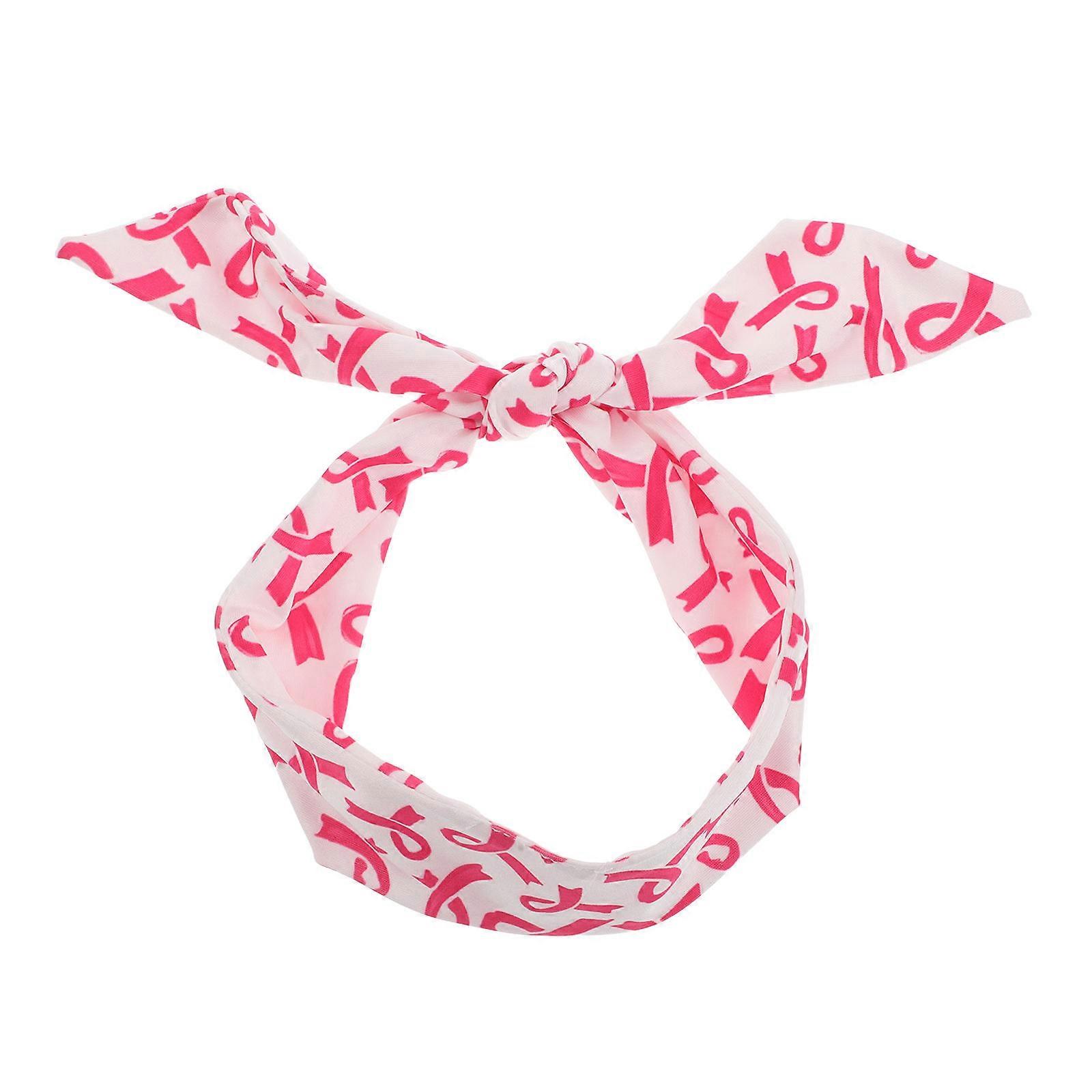 Durable White Cloth Wide Headband for Women's Comfortable Sport and Yoga Use Fashionable Style 100% Adjustable