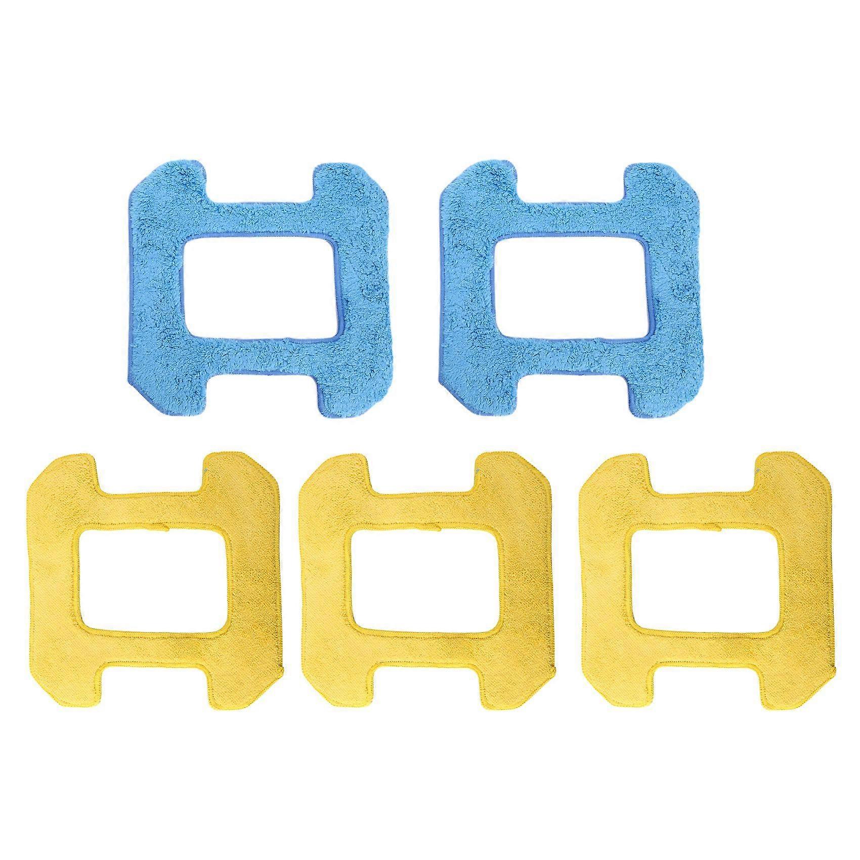 3Pc Wet Cleaning + 2Pc Dry Rubbing Mop Pads For 268 Cleaning Robot