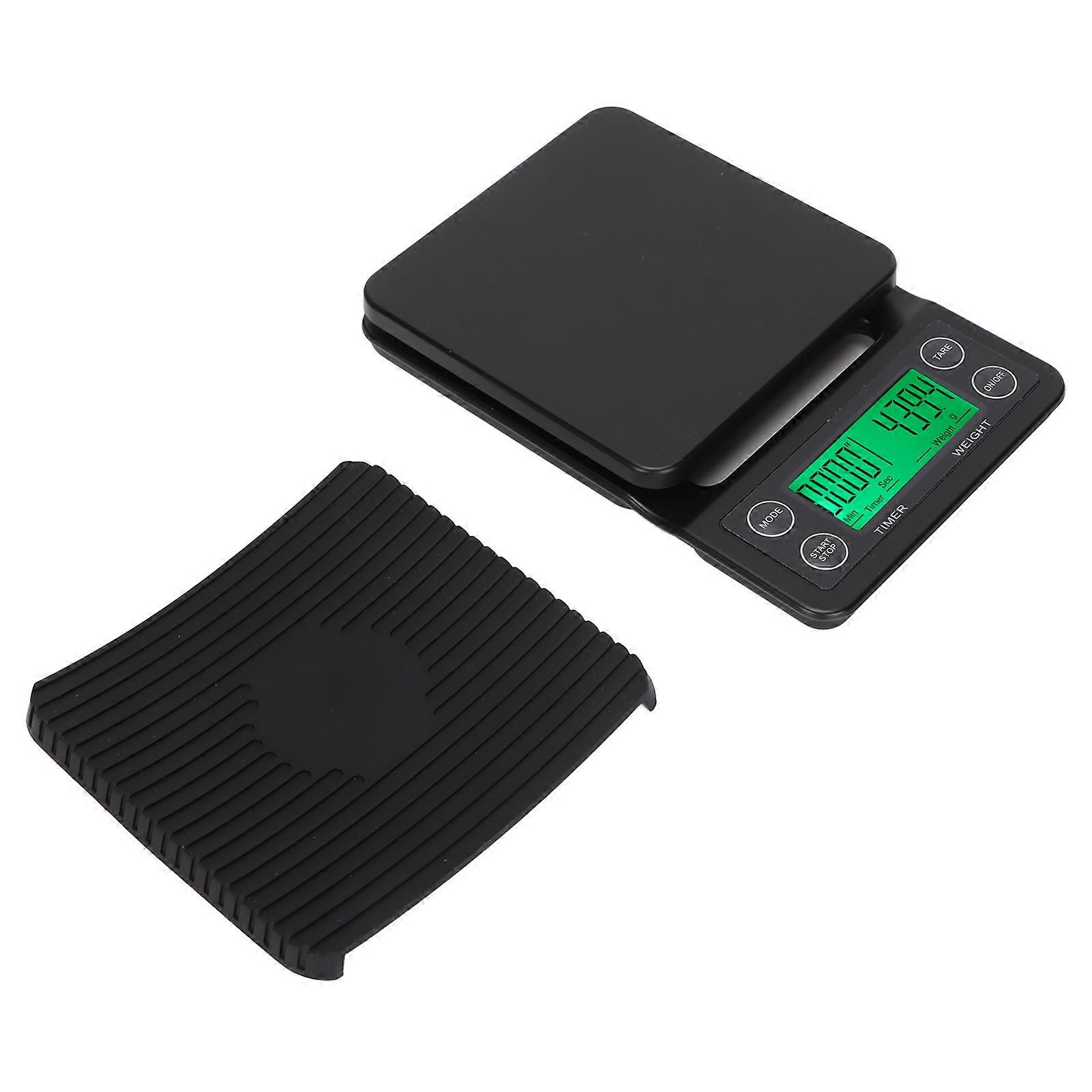 High Accuracy Electronic Coffee Scale 0.1g-3000g with Timer LED