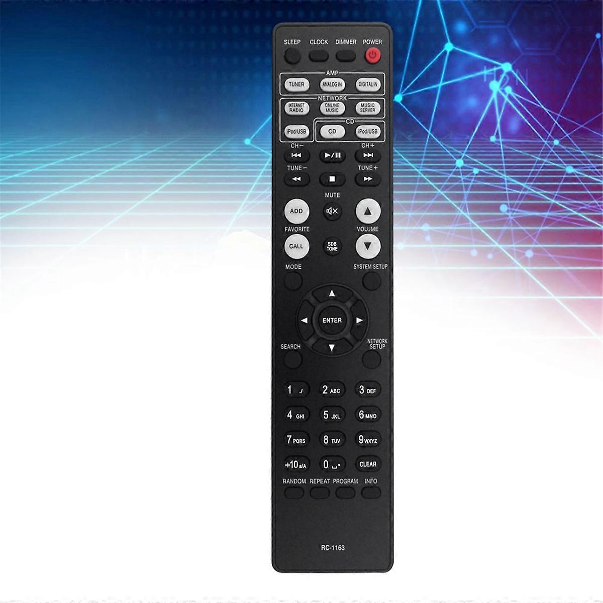 Replace RC-1163 Remote Control for RC-1163 Remote Control