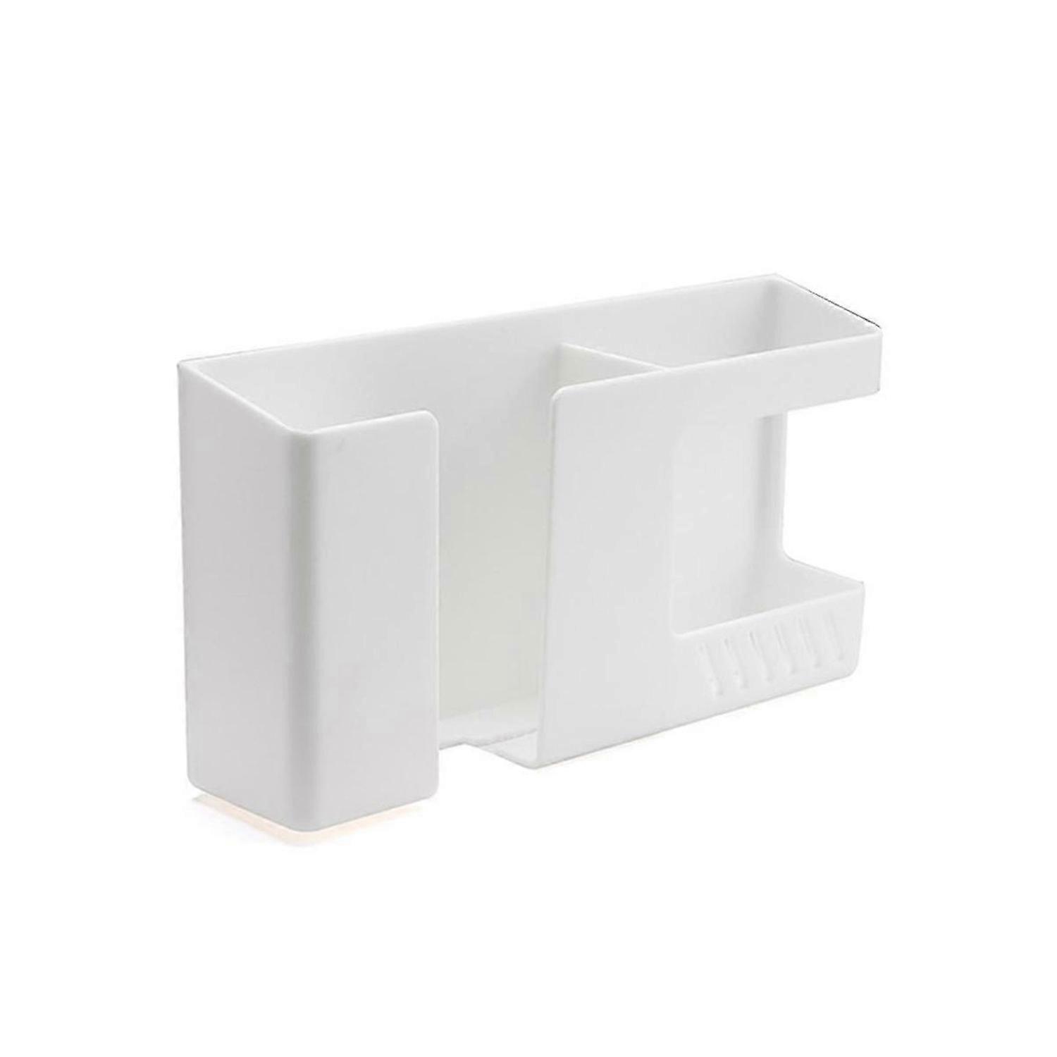 Punch Free Wall Mounted Organizer Remote Control Storage Box