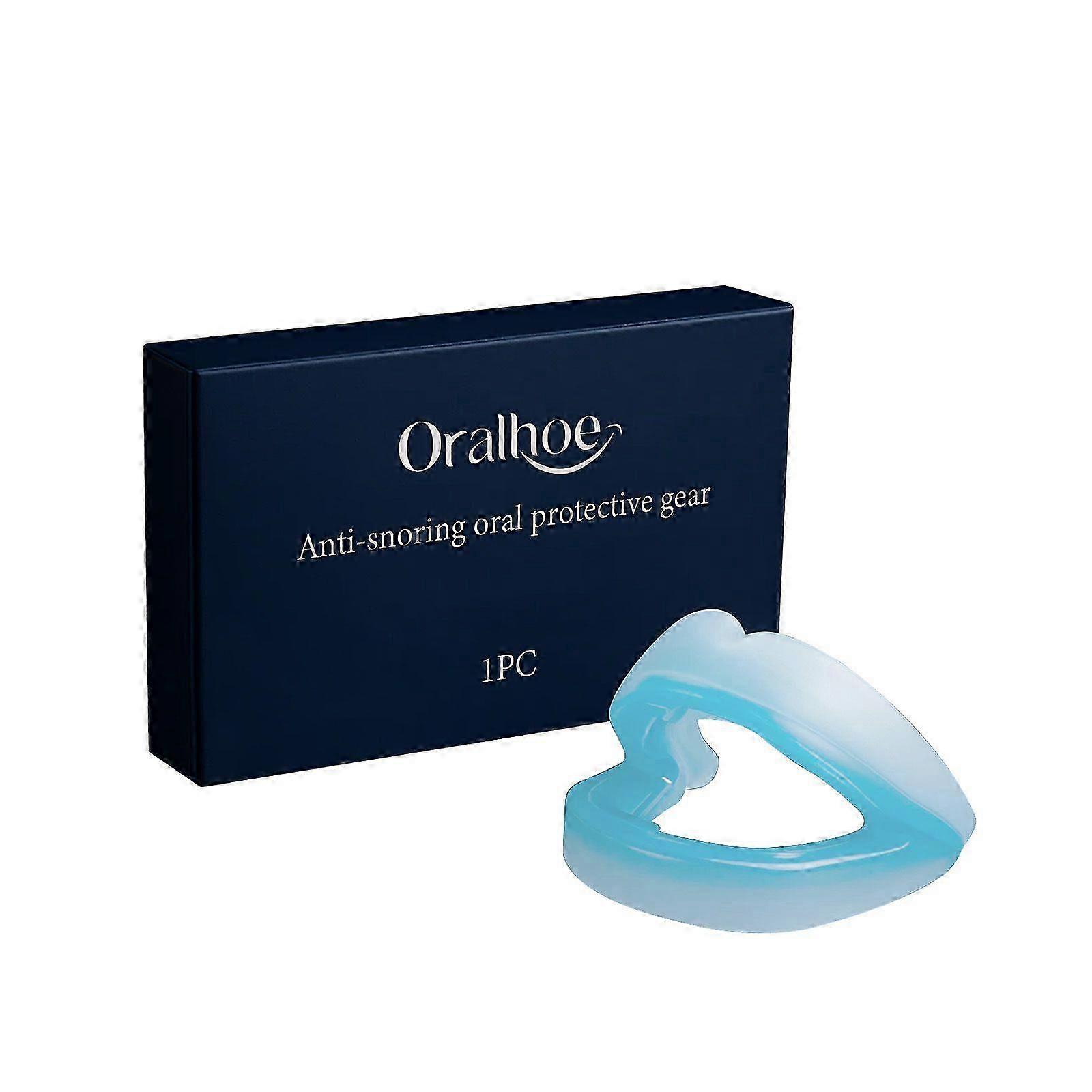 Anti Snoring Device, Stop Snoring Solution Snore Guard Stop Device, Anti-snoring Oral Protective Gear, Improve Sleep Quality, Reusable & Comfortable