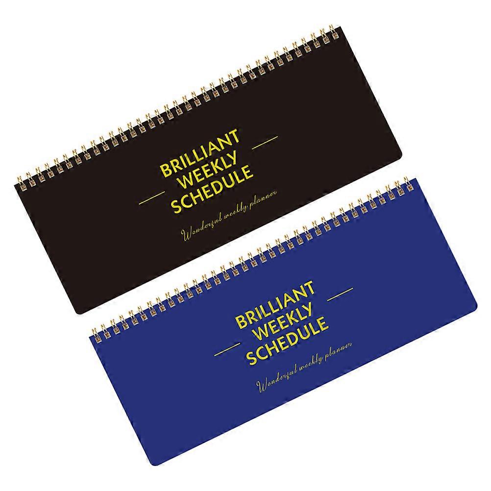 Schedule Notebook Office Planner for Writing 4Pcs Daily Use