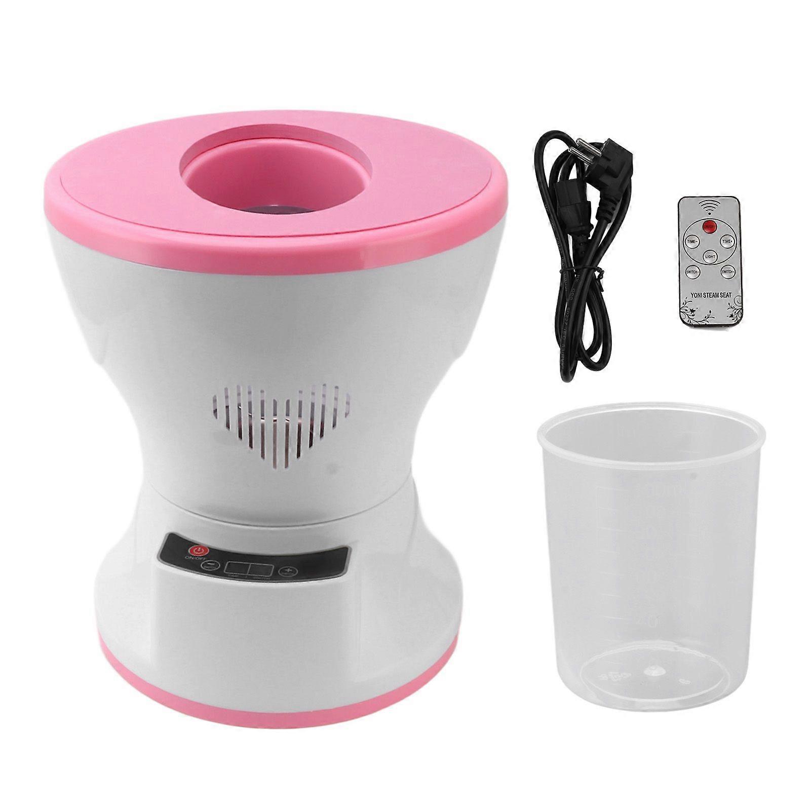 Portable Steam Seat 350ml Easy To Clean Warm Abdomen Efficient Heat Dissipation Electric Steam Chair Remote Control Timing Intelligent Fumigation EU P