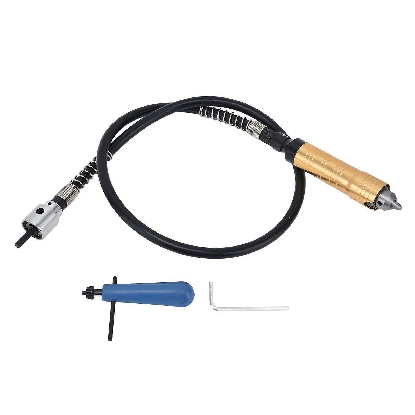 Flex Shaft Extension Chuck Rubber ABS Aluminum Alloy Flexible Shafts Drill Chucks 0.36.5mm