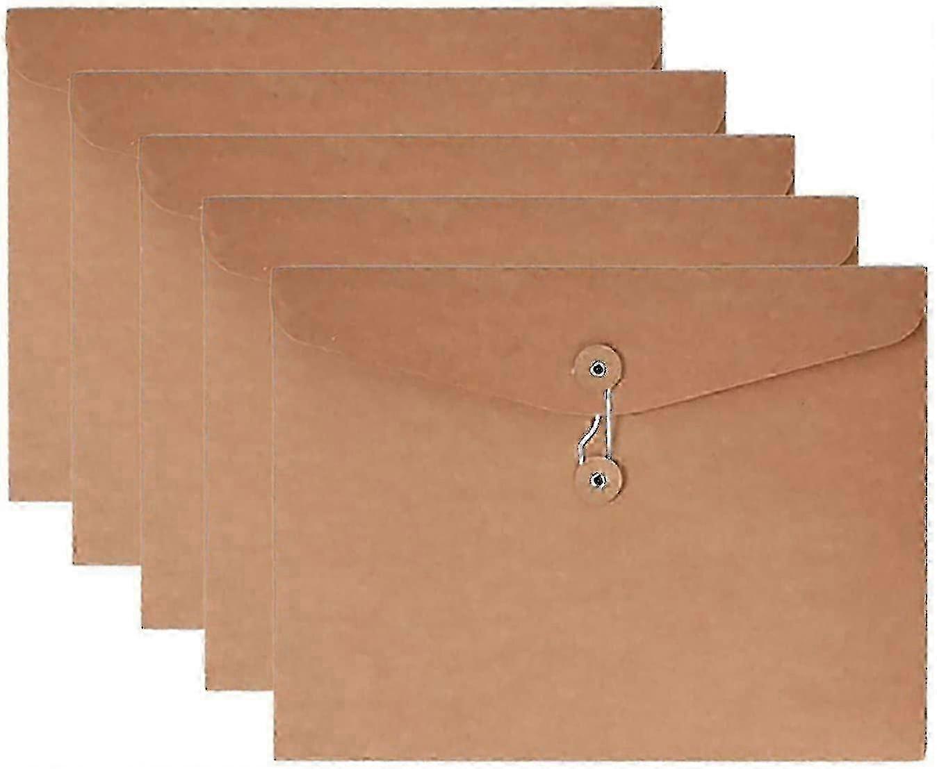 Kraft String Envelope File Folder Project Pockets File Organizer