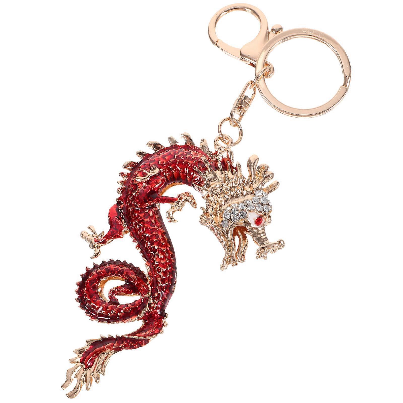 Keychain Chinese Alloy Keychain for Car Hanging 3Pcs