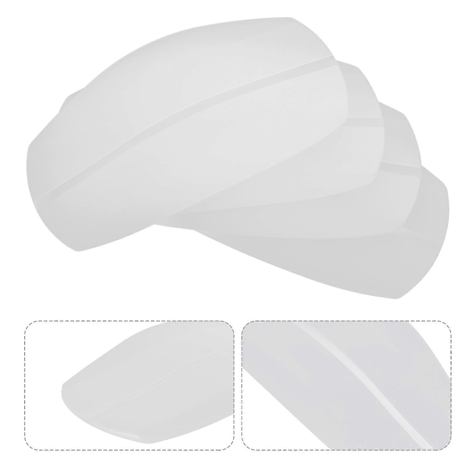 White Silicone Protectors for Bra Strap 16Pcs