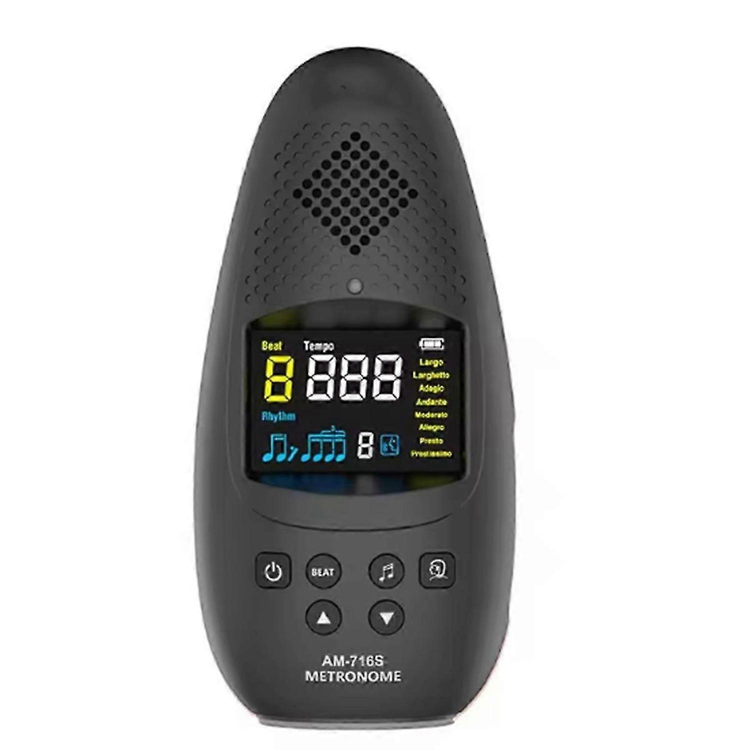 Digital Metronome Tuner for All Instruments - with Guitar, Bass, Violin, Ukulele, and Chromatic Tuni
