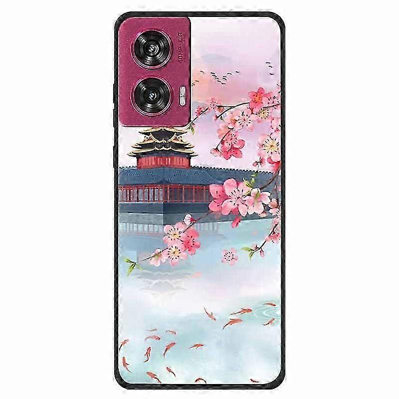For Motorola Edge 50 Fusion 5G Phone Case Pattern Printing Soft TPU Protection Cover