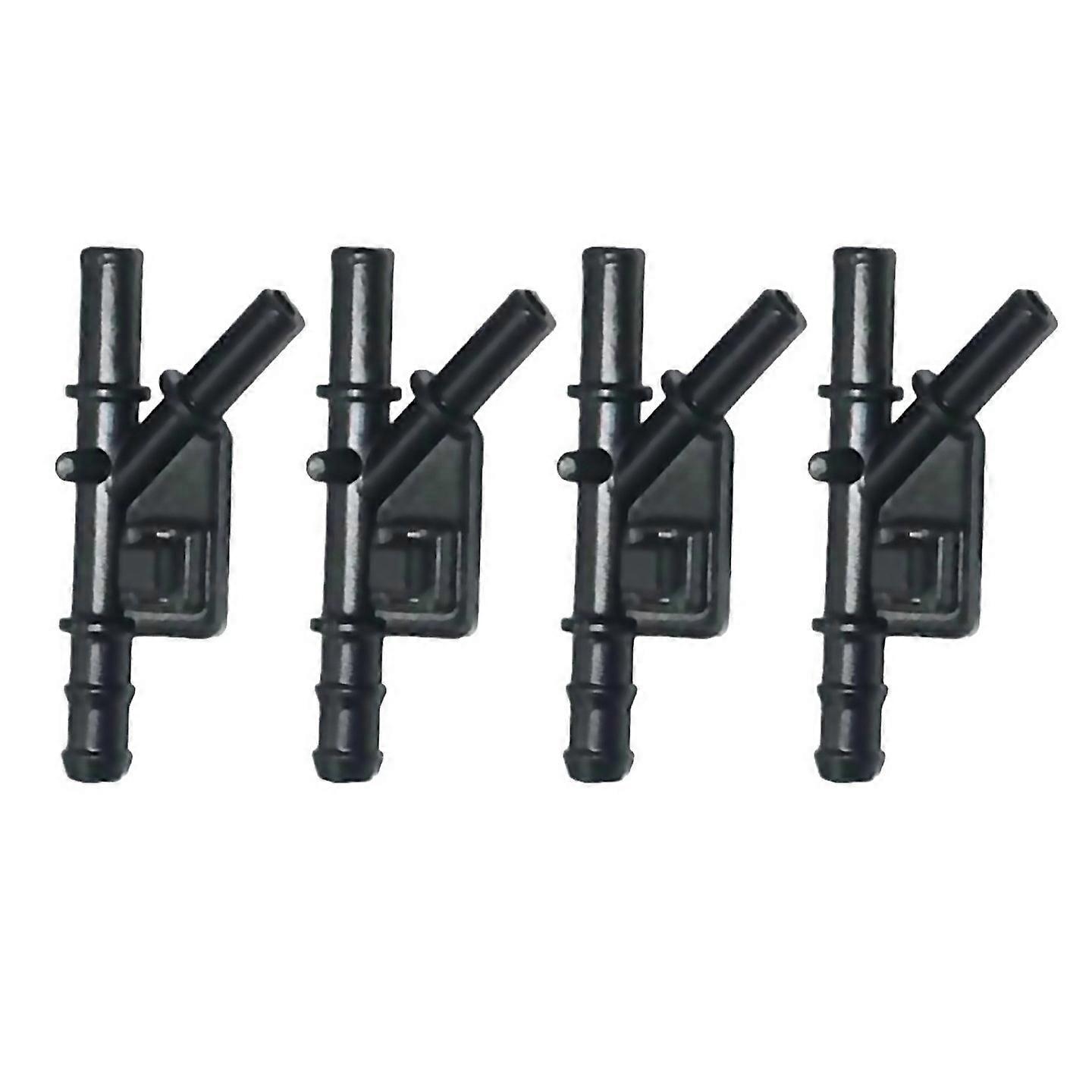 For 4 Pcs Hose Automobile Water Pipe Joint Connector For