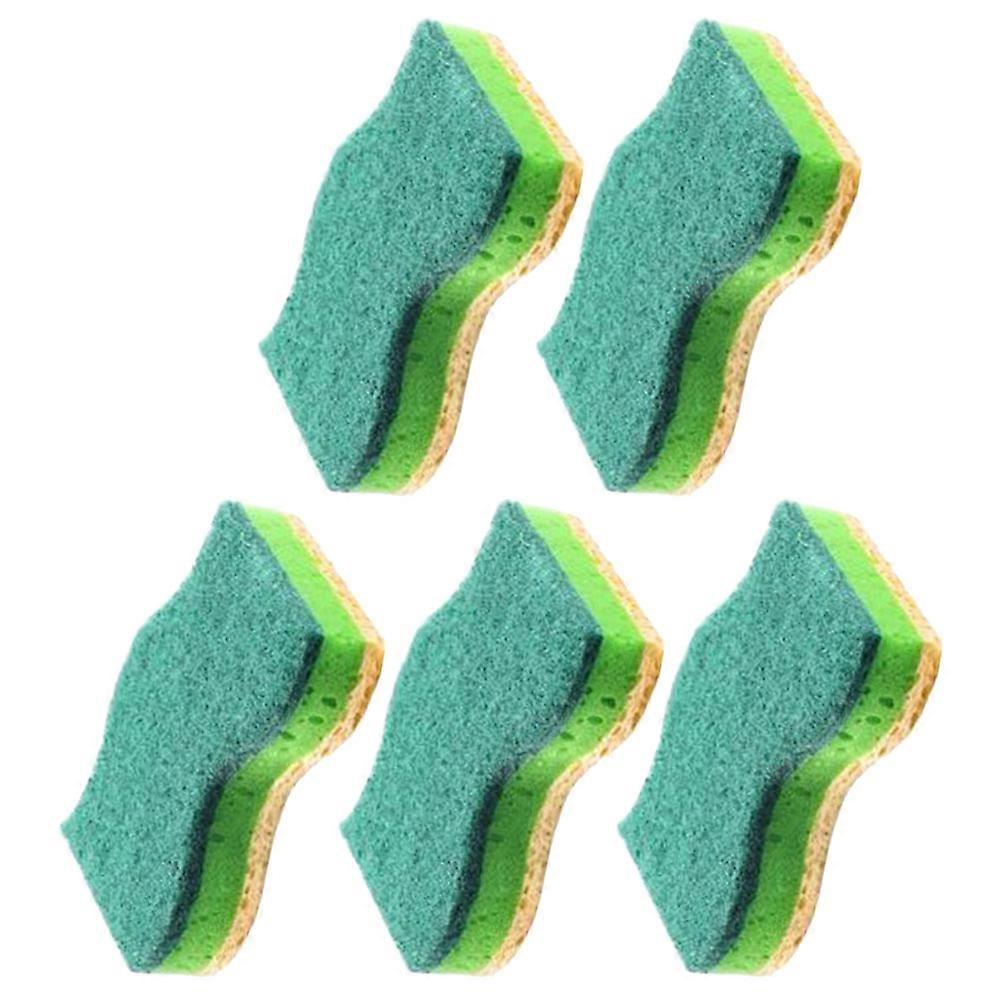 Cleaning Sponge Dish Washing Sponge for Kitchen Use 5Pcs Durable Pads