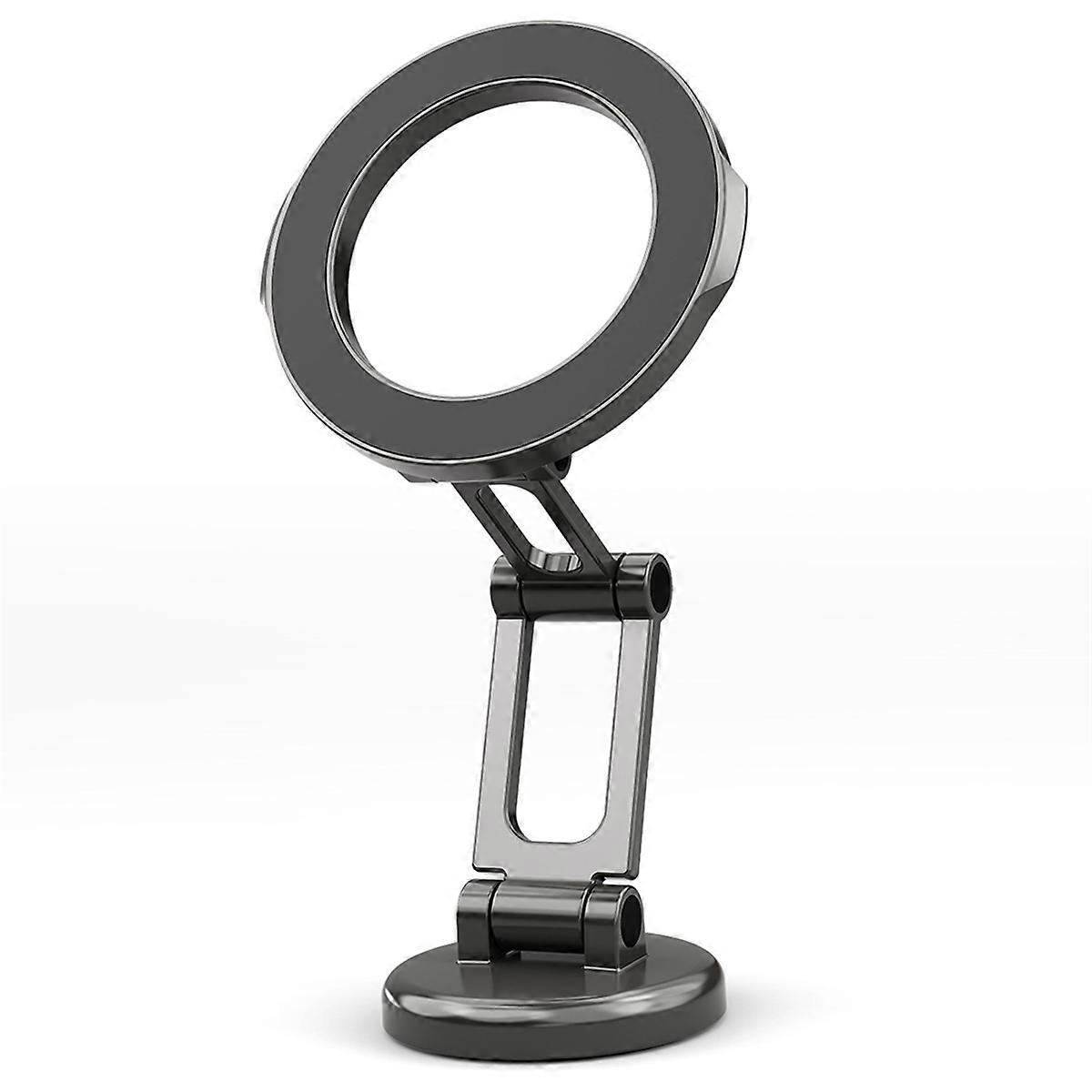 360 Rotatable Magnetic Phone Bracket Foldable Multi-Function Stand Truck Cell Phone Stand for Car/G