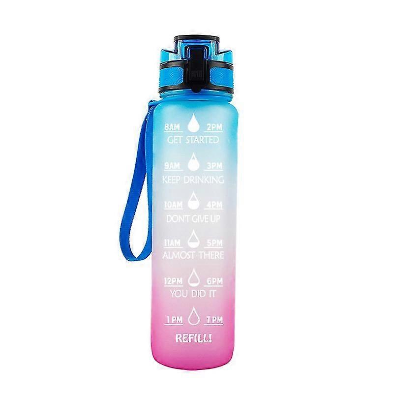 1000ml large water bottle with removable filter#4