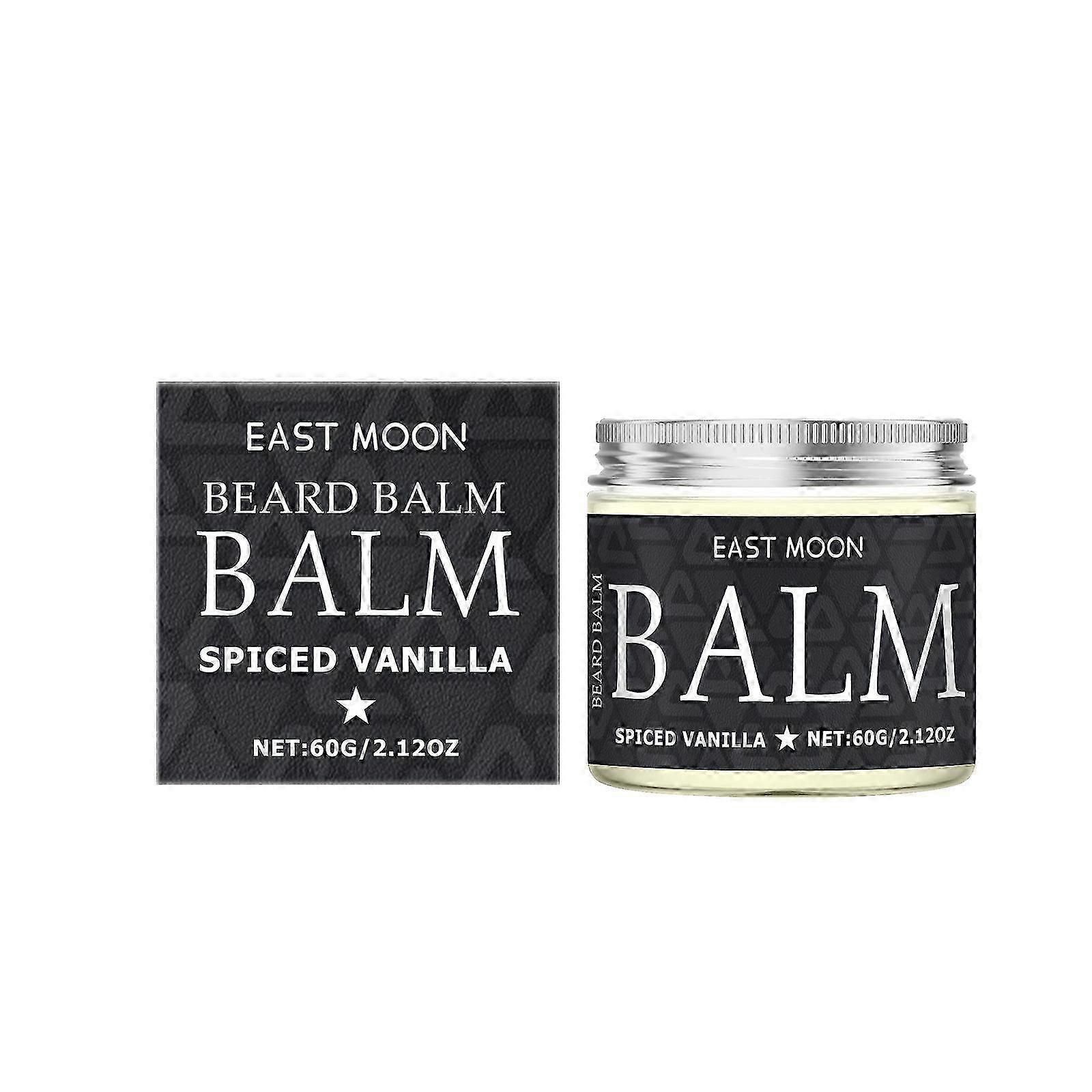 Vanilla Beard Care Cream - Nourishing & Moisturizing Beard Softener with Jojoba Oil & Beeswax