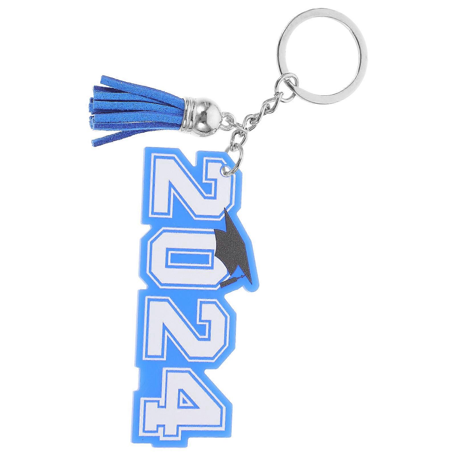 Acrylic Graduation Keychain Graduation Key Ring Gift 3Pcs for Party Use